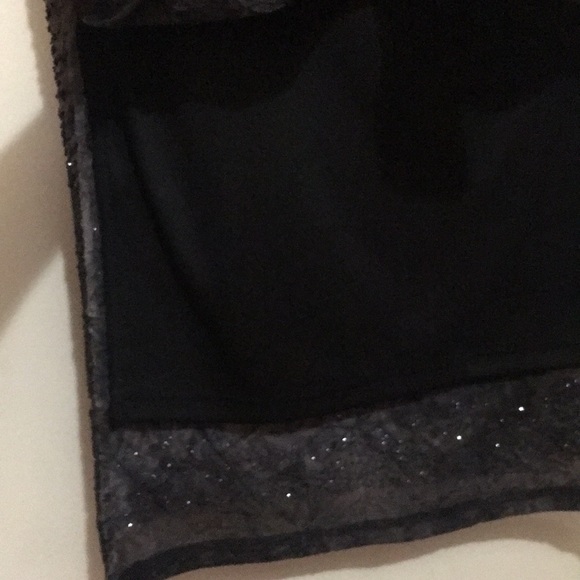 Rampage Grey Sparkle Skirt - Picture 6 of 6